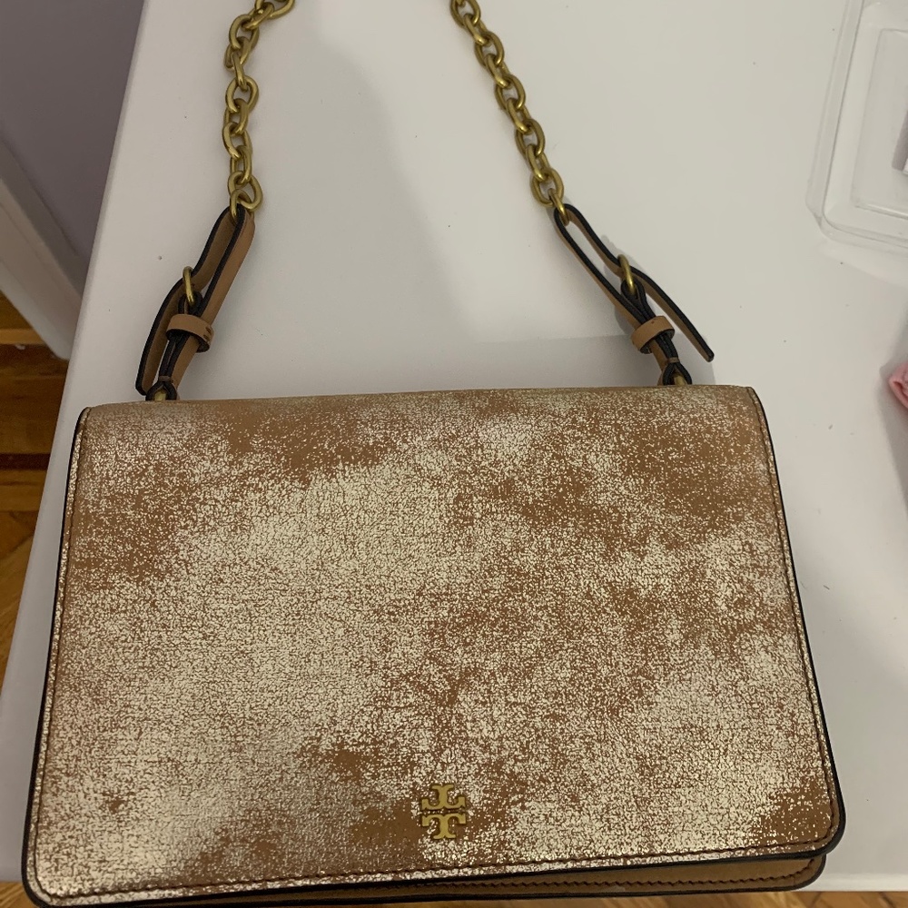 Tory Burch Gold handbag - Picture 2 of 3